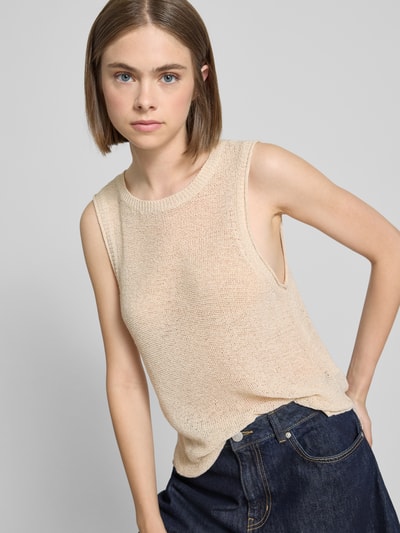 Only Regular Fit Pullunder mit Rollsaum Modell 'SUNNY' Offwhite 3