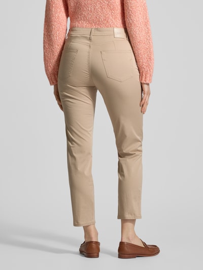 Brax Stoffhose in verkürzter Passform Modell 'MARY' Beige 5