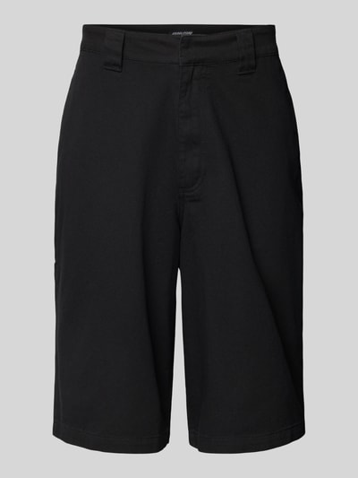 SANTA CRUZ Loose fit korte broek met achterzakken, model 'DILLON' Zwart - 2