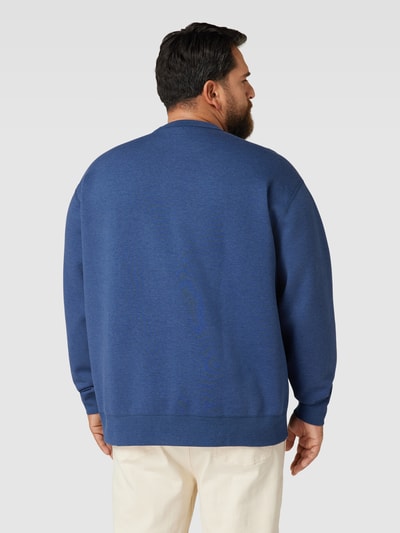 Polo Ralph Lauren Big & Tall PLUS SIZE Sweatshirt mit Logo-Stitching Blau Melange 5