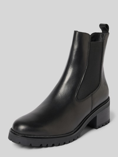 Tamaris Chelseas aus echtem Rindsleder Black 1