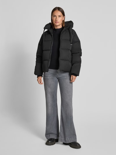 MSCH Copenhagen Gewatteerd jack met capuchon, model 'Pavinaria' Zwart - 1