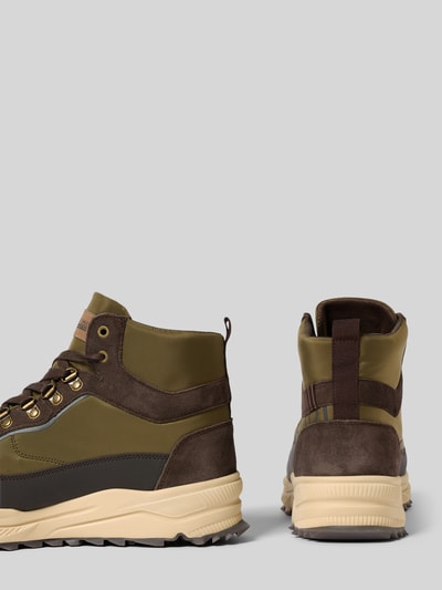 Napapijri Boots mit Schnürung und profilierter Sohle Modell 'VORTEC' Oliv 2