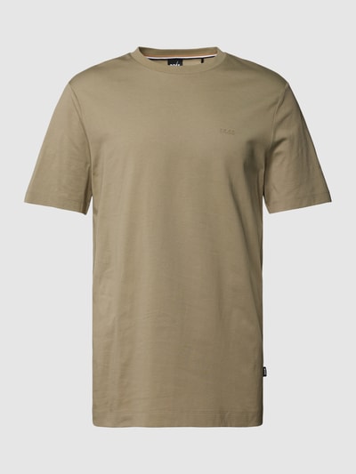 BOSS T-Shirt mit Label-Print Modell 'Thompson' Schilf 2