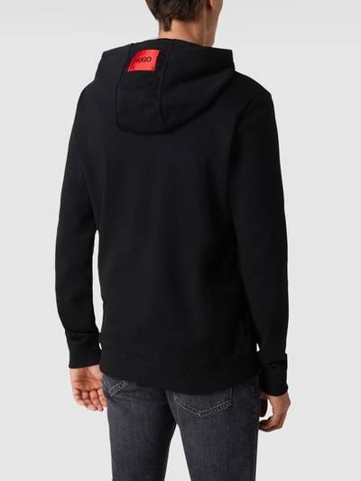 HUGO Hoodie met logodetails, model 'Deauty'  - 5