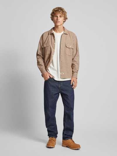 Dickies Vrijetijdsoverhemd met knoopsluiting, model 'FRENCHTOWN' Offwhite - 1