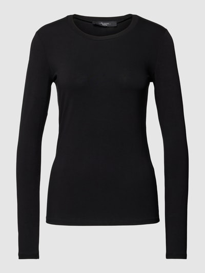 Weekend Max Mara Shirt met lange mouwen en ronde hals, model 'MULTIE' Zwart - 2