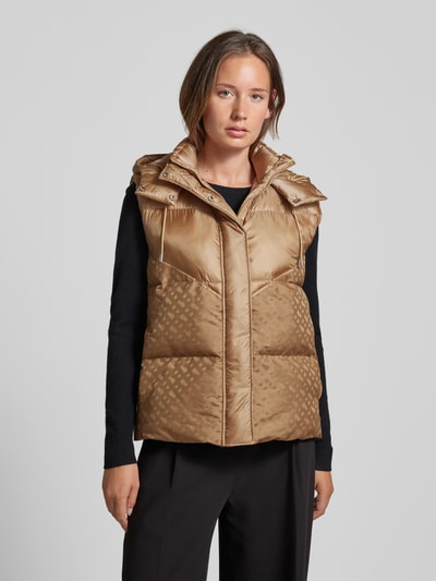 BOSS Bodywarmer met capuchon, model 'Pollimo' Camel - 4