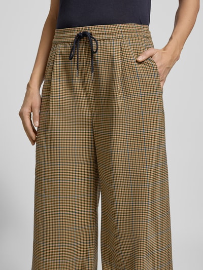 Gestuz Stoffhose mit elastischem Bund Modell 'chicca' Camel 3