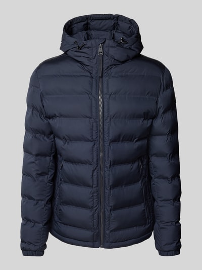 Strellson Steppjacke mit Kapuze Modell 'MODICA FUSED' Marine 2
