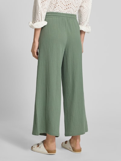 Christian Berg Woman Wide Leg Stoffhose in verkürzter Passform Schilf 5