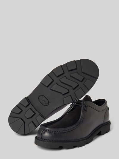 POMPEII BRAND Loafers aus echtem Leder Modell 'Latymer' Black 4