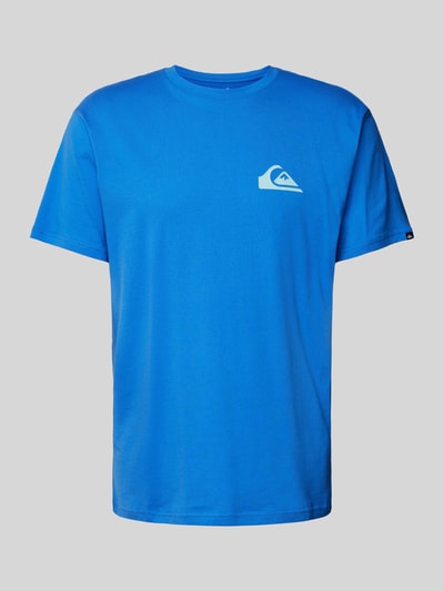 Quiksilver T-Shirt mit Label-Print Blau 1