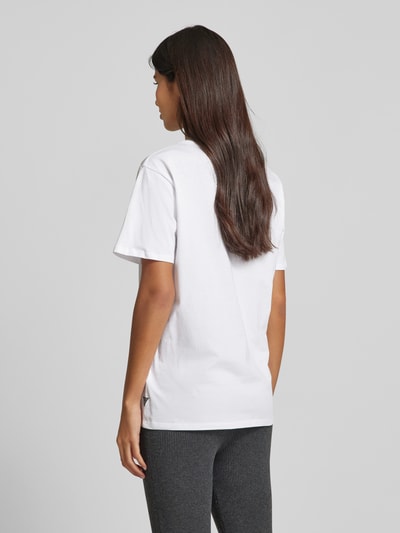 Guess T-Shirt mit Label-Details Weiss 5