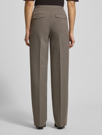 Tommy Hilfiger Straight leg fit broek met viscose Taupe - 5