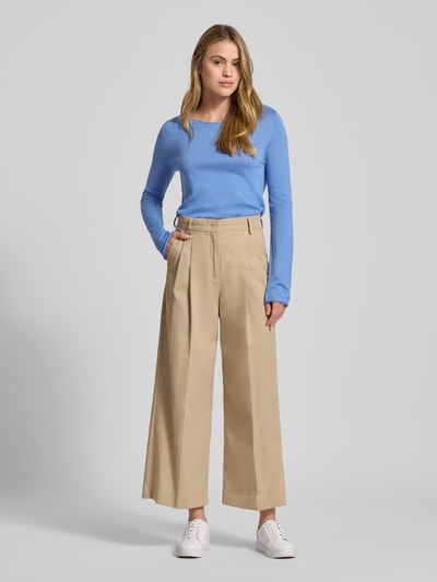 Marc O'Polo Regular fit gebreide pullover van merinowol Lichtblauw - 1