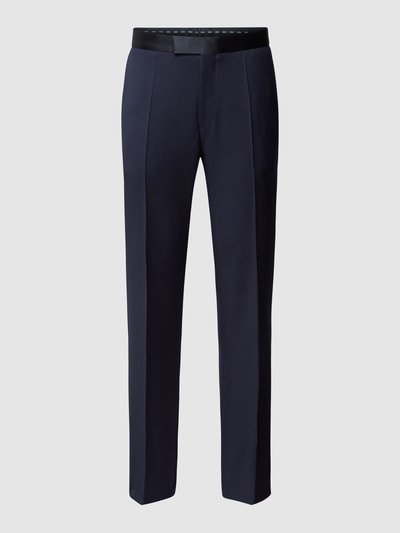 BOSS Slim Fit Anzughose mit Kontraststreifen Marine 2