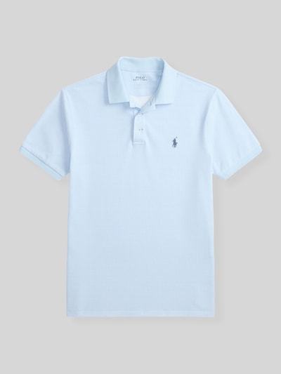 Polo Ralph Lauren Regular Fit Poloshirt aus Baumwoll-Mix Bleu 2