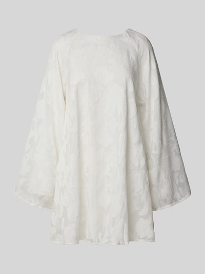 Gina Tricot Minikleid mit rückseitiger Schnürung Ecru 2