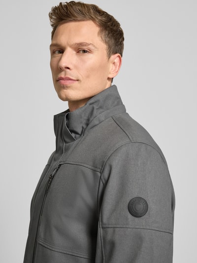 CARS JEANS Jack met capuchon, model 'ROCKO' Grafiet - 3