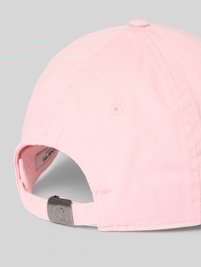 Carhartt Work In Progress Basecap mit Label-Stitching Modell 'MADISON' Hellrosa 3