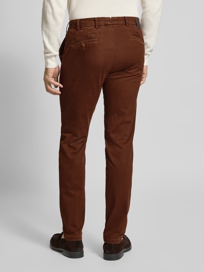 Mmx Broek met achterzakken, model 'Lupus' Roestrood - 5