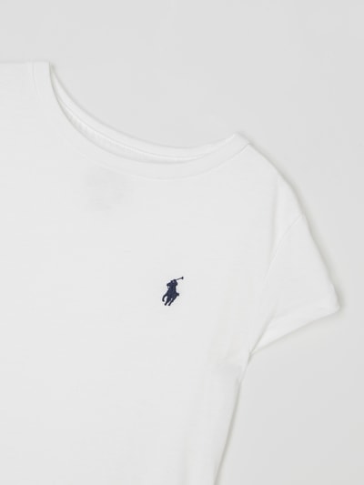 Polo Ralph Lauren Teens T-Shirt mit Logo-Stickerei Weiss 2