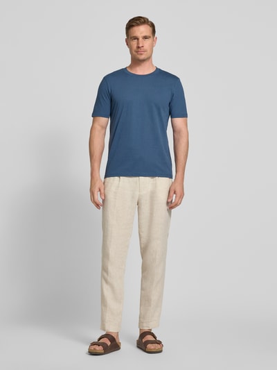 MCNEAL Regular Fit T-Shirt mit Rundhalsausschnitt Rauchblau 1