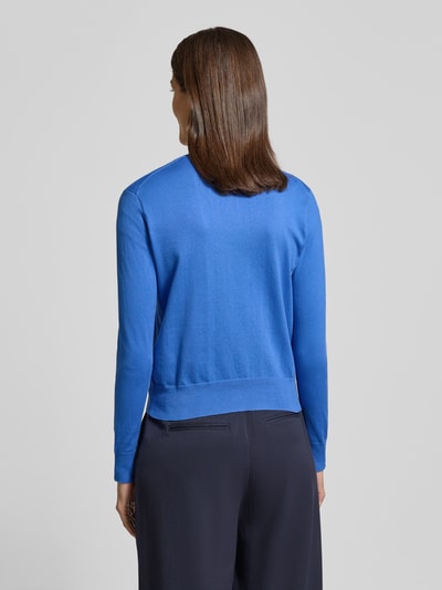 Polo Ralph Lauren Regular Fit Strickjacke mit Logo-Stitching Royal 5