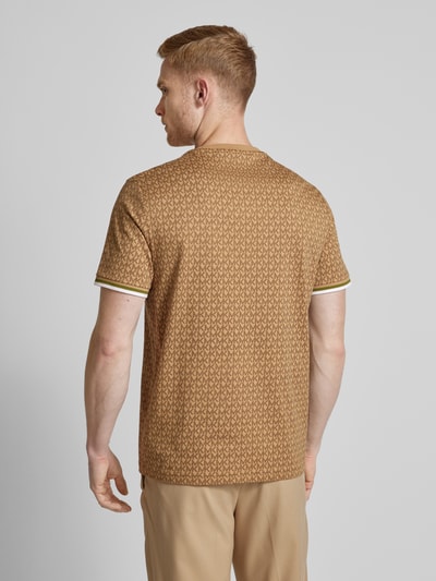 Michael Kors T-Shirt mit Rundhalsausschnitt Camel 5