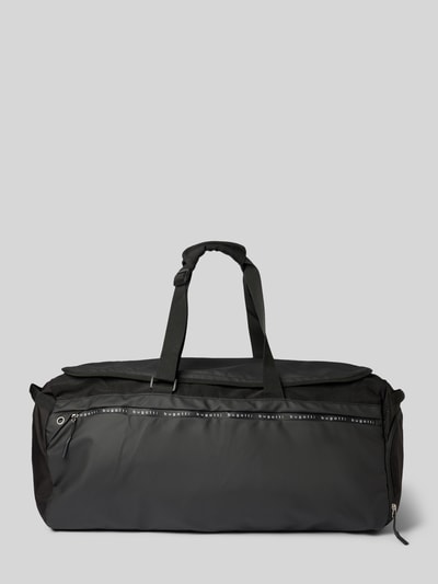 bugatti Weekendtas met labeldetails, model 'Blanc Delight'  - 2