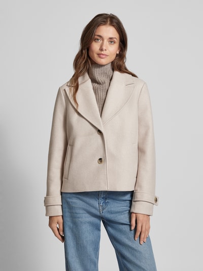 Vila Jacke mit Reverskragen Modell 'SOLO' Beige 4