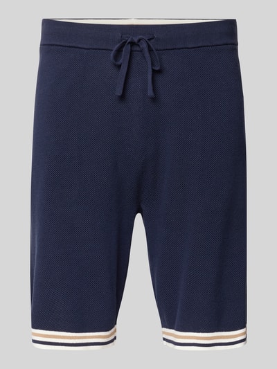 Christian Berg Men Sweatshorts mit elastischem Bund und Eingrifftaschen Marine 2