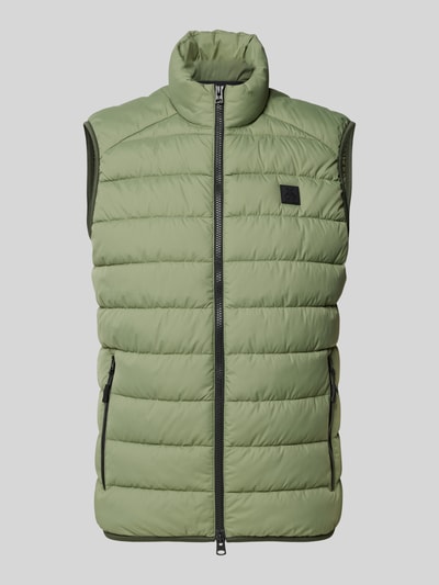 Marc O'Polo Gewatteerde bodywarmer met tweewegritssluiting Lindegroen - 2