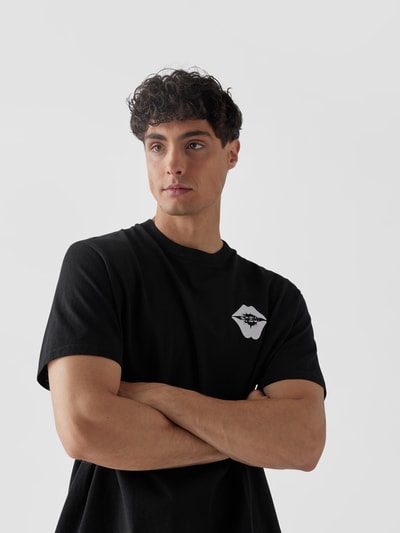 Our Legacy T-Shirt mit Motiv Schwarz 3