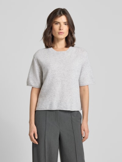 Someday Gebreide pullover van puur kasjmier, model 'Talma' Middengrijs gemêleerd - 4