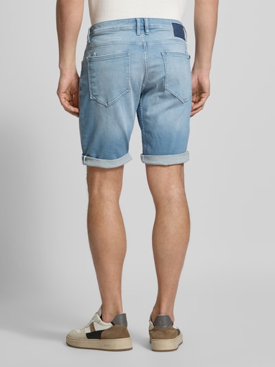 Tom Tailor Regular fit bermuda met 5-pocketmodel Lichtblauw - 5