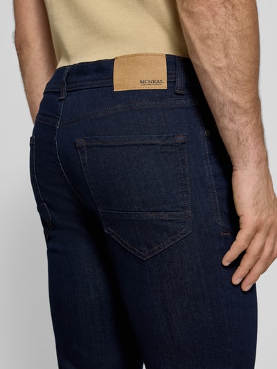 MCNEAL Straight fit jeans in 5-pocketmodel Jeansblauw - 3