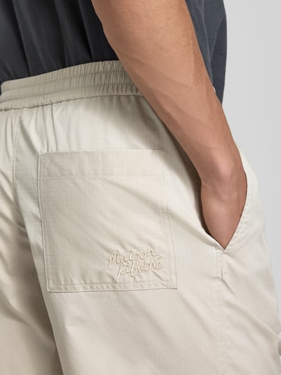 MAISON KITSUNÉ Shorts mit elastischem Bund Beige 3