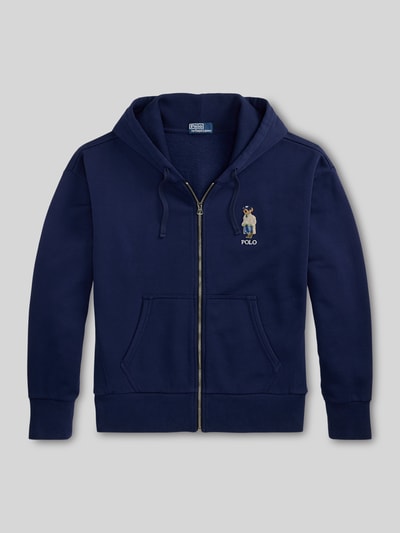 Polo Ralph Lauren Sweatjacke mit großem Logo-Stickmotiv Marine 2