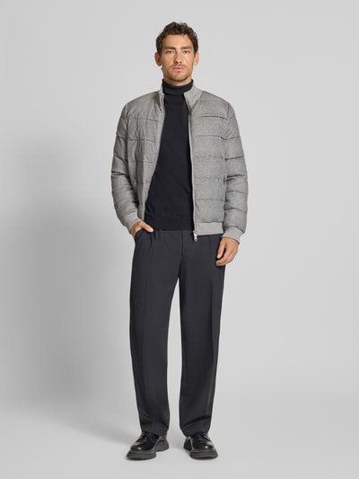 Cinque Gewatteerd jack met tweewegsritssluiting, model 'GAPE' Lichtgrijs - 1