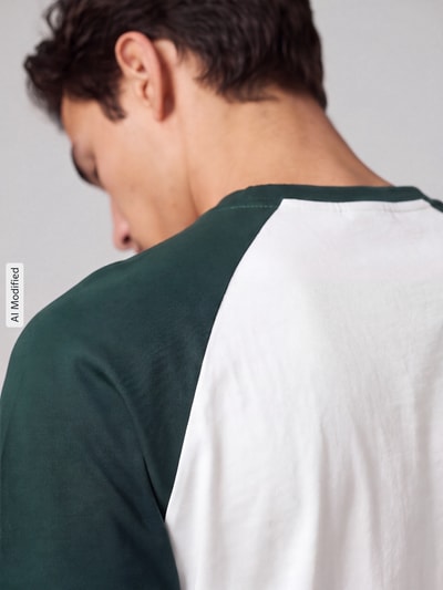 ONLY & SONS Relaxed Fit T-Shirt aus reiner Baumwolle Modell 'HEATON' Offwhite 3