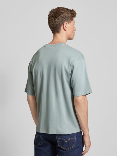 JAKE*S STUDIO MEN T-shirt met ronde hals Rietgroen - 5