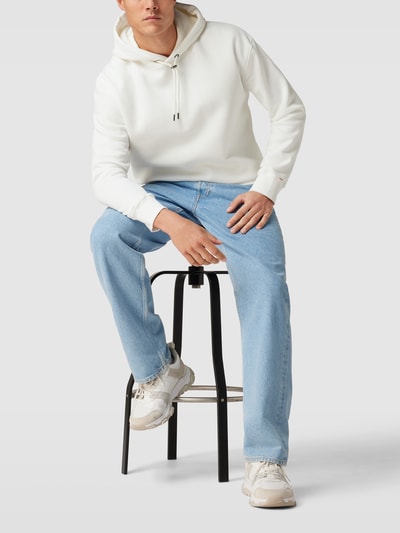 CINQUE Hoodie mit Label-Detail Modell 'Swift' Offwhite 1