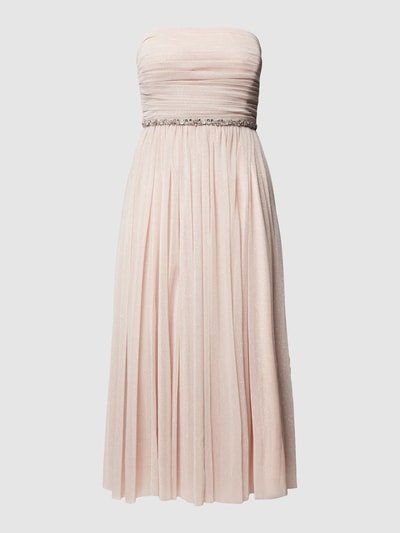 Jake*s Cocktail Cocktailkleid mit Ziersteinbesatz Metallic Rosa 2