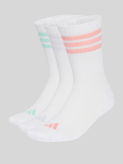 adidas Sportswear Socken aus Baumwoll-Mix im 3er-Pack Weiss 1