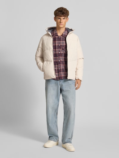 Jack & Jones Gewatteerd jack met capuchon Offwhite - 1