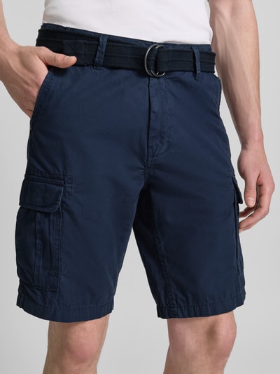 Petrol Regular Fit Bermudas mit Cargo-Taschen Marine 3