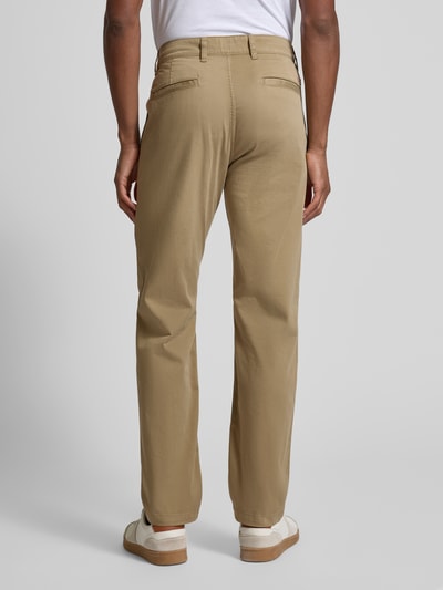 BOSS Orange Regular Fit Chino mit Gürtelschlaufen Beige 5