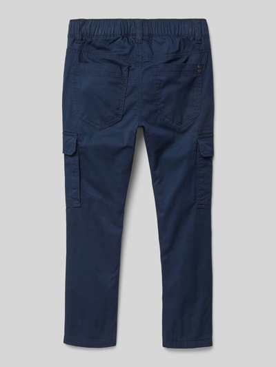 s.Oliver RED LABEL Regular Fit Jogpants mit Baumwoll-Futter Modell 'PELLE' Marine 3